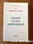 L'glise  l'ge apostolique