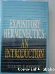 Expository Hermeneutics