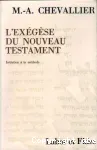 L'exgse du Nouveau Testament