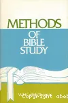 Methods of Bible Study