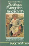 Die lteste Evangelien-Handschrift?