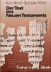 Der Text des Neuen Testaments