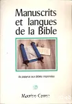 Manuscrits et langues de la Bible