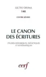 Le canon des Ecritures