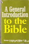 A General Introduction to the Bible