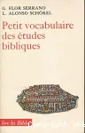 Petit vocabulaire des tudes bibliques